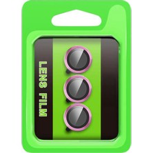 CPT83 Samsung Galaxy S25 Fe Raze Metal Kamera Lens - Pembe STEPLYA-48387