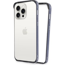 CPT83 iPhone 15 Pro Land Bumper Koruma Kapak - Lacivert STEPLYA-48387