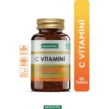 Shiffa Home C Vitamini Aksuvital 1250 Mg 60 Tablet 1 Kapsül 13 Portakala Eşdeğer