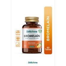 Shiffa Home Bromelain 60 Tablet Sağlıklı Yaşam İçin Takviye Edici Gıda