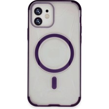 CPT83 iPhone 11 Hilton Magsafe Kapak - Derin Mor STEPLYA-48387