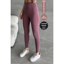 Balenbi Kadın Yüksek Bel Şardonlu Incelten Toparlayıcı Kışlık Tayt 1050