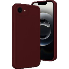 CPT83 iPhone 16E Kılıf Viera Silikon - Bordo KAYALI27-U7387I2