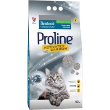 Proline Aktif Karbonlu Bentonit Kedi Kumu 10 Lt