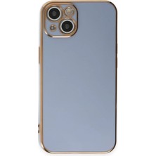 iPhone 15 Kılıf Volet Silikon - Mavi KAYALI27-Y7898UKY