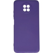 Xiaomi Redmi Note 9 5g Kılıf Nano Içi Kadife Silikon - Mor STEPLYA-3829