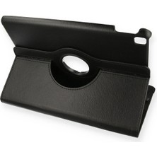 iPad 10.2 (7.nesil) Kılıf 360 Tablet Deri Kılıf - Siyah STEPLYA-3829