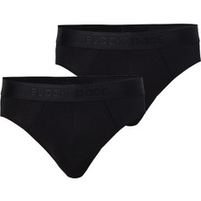Blackspade Erkek Slip Külot 2'li Paket Mood 9322 - Siyah