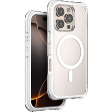 Apple iPhone 16 Pro Max Hulk Magsafe Kapak - Beyaz STEPLYA-3829