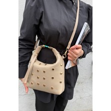 La'Graccio Paris La\'graccio Paris Kadın Sarbe Zımba Detaylı Çanta