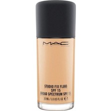 M.A.C Studio Fix Fluid Spf 15 NC12 Foundation - 30 Ml..24 Hours Permanent FNDTN157