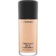 M.A.C NC24 Fondöten - Studio Fix Fluid Spf 15 Foundation 30 ml