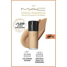 M.A.C Studio Radiance NW18 Powered™ Serum Foundation For Radiant Skin 30 ml FNDTN263