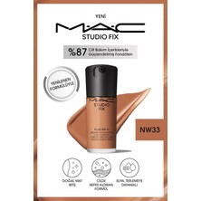 M.A.C Studıo Fıx Fluıd Spf 15 Matte FOUNDATION-NW33 30 ml DEMBA5787