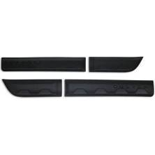 Dacıa Duster 2018 Set 4 Parça Kapı Kaplama Siyah Mat Asa Kum Desen Damalı