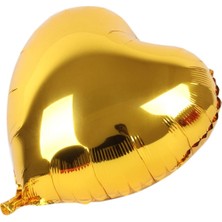 Altın Sarısı Kalp Folyo Balon 45 Cm. LAVEEN-7889