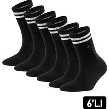 Just Inner Erkek 6'lı Tenis Çorabı (Pamuk)