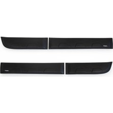 Dacıa Duster 2010 Set 4 Parça Kapı Kaplama Siyah Mat Asa Kum Desen Yazısız Desen 1