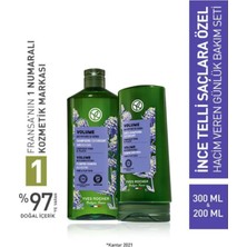 Yves Rocher İnce Telli Saçlar İçin Hacim Veren 2’li Set Şampuan ve Saç Kremi Dolgunluk Parlaklık Vegan