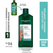 Yves Rocher Yağlı Saçlar İçin Arındırıcı Şampuan 300 ml Okyanus Algli Detoks Etkili Sebum Dengeleyici