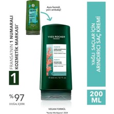 Yves Rocher Yağlı Saçlar İçin Arındırıcı Saç Kremi 200 ml Okyanus Algli Detoks Etkili Hafif Vegan Bakım