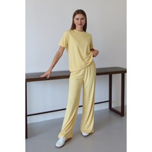 Balenbi Kadın Modal Kumaş Kısa Kollu Eşofman Takımı 1098