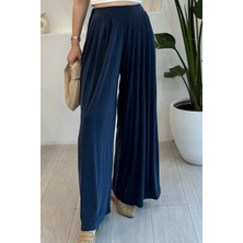 Feela Moda Premium Modal Kumaş Pileli Şalvar Kadın Pantolon 2012