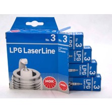 Ngk 1498 Lpg Laser Line No 3 4'lü Buji Takımı Iridyum Lpg Özel