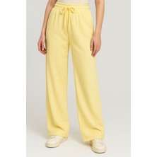 Balenbi Kadın Beli Lastikli Palazzo Müslin Pantolon 1096