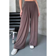 Feela Moda Premium Modal Kumaş Pileli Şalvar Kadın Pantolon 2012