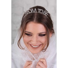 Ayder Timya Kristal Taşlı Gümüş Renk Mom to Be Tacı Anne Tacı TG/Tmya1395 207581