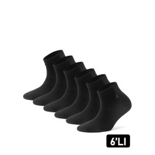 Just Inner Kadın Yazlık Çorap 6'lı Patik (Bambu)