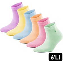 Just Inner Kadın Yazlık Çorap 6'lı Patik (Bambu)