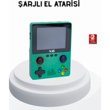 3.5 Inç IPS Ekranlı Taşınabilir Oyun Konsolu Ergonomik Çift Tetikli LAVEEN-7889