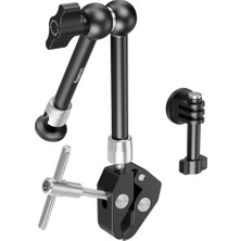 Smallrig 5605 Aksiyon Kamera Bağlantılı Kelepçeli Magic Arm