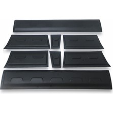 Universal Ford Transıt 2006 Set 8 Parça Kapı Kaplama Siyah Mat Asa Kum Desen Uzun Şase