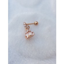 Canka Tragus Küpe Piercing Çelik