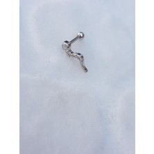 Canka Tragus Küpe Piercing Çelik