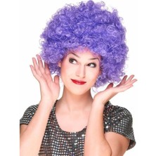 Ayder Timya Mor Renk Kıvırcık Afro Bonus Peruk Parti Peruğu TG/Tmya1395 207886