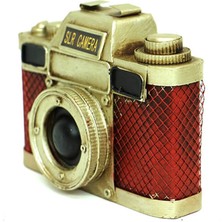 Hediye Sandalı Dekoratif Metal Fotoğraf Makinesi