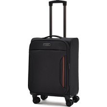 Fossil Ultra Light Kabin Boy Körüklü Kumaş Valiz – 360° 8 Tekerlekli, Hafif & Geniş Iç Hacim