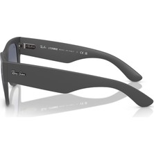 Ray-Ban Rb 4840S 60174L 52 Unisex Oval Gri Kemik Güneş Gözlüğü
