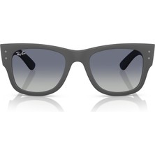 Ray-Ban Rb 4840S 60174L 50 Unisex Oval Gri Kemik Güneş Gözlüğü