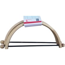 Lowell Home Tahta Çanta Sapı 17 cm LWL-47U89