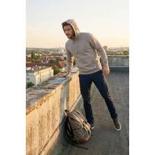 Buratti Slim Fit Kapüşonlu Kanguru Cepli İçi Tüylü Yumuşak Şardonlu Sweat Erkek SWEAT 5905281