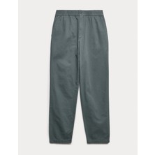 Marks & Spencer Pure Cotton Herringbone Pantolon