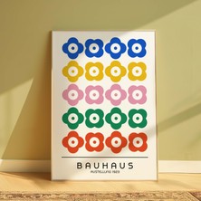 DES VU PRINT Bauhaus Poster , Flower Poster