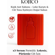Komplike Kojik Asit Sabunu – Leke Karşıtı & Cilt Tonu Eşitleyici Doğal Sabun - Kırmızı Yüz Temizleme Barı