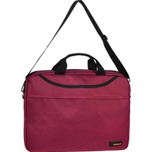 Skygo 15.4 İnç Lüks Laptop Dizüstü Bilgisayar Çantası Kırmızı