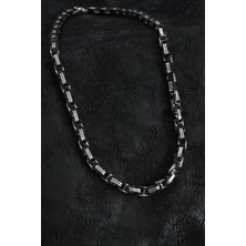 Shopwave 316L Çelik Kral Zincir Model Gümüş Renk Erkek Kolye - TJ-ERK1405